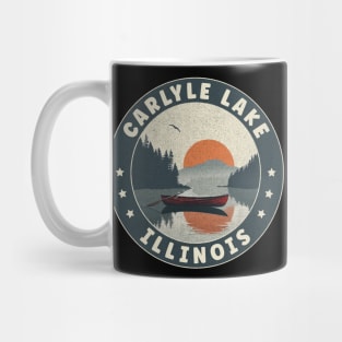 Carlyle Lake Illinois Sunset Mug